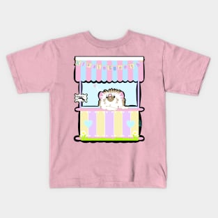 Kissing Booth Hedgehog! Kids T-Shirt